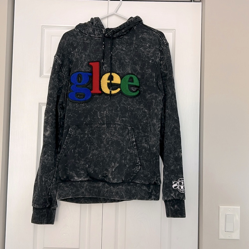 Sniper gang apparel GLEE hoodie black vintage wash size S